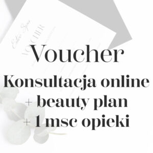 Konsultacja kosmetologiczna Online + Beauty Plan + 1 miesiąc opieki